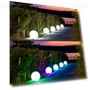 Превью Waterproof Rechargeable LED Glowing Ball Light Orb Globe Lamp — Outdoor Light Projectors, Mr.Go