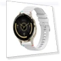 Thumbnail Wavy Dotted Stitched Silicone Watch Band — Girls' Watch Straps, Garmin