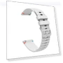 Thumbnail Wavy Dotted Stitched Silicone Watch Band — Girls' Watch Straps, Garmin