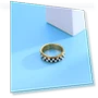Превью Checkered Fidget Ring — Stress Relievers, AmorArtSky