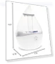 Превью Droplet Ultrasonic Small Air Humidifier — Air Moisturizers, Crane