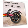 Electric Scooter with Seat for Adults — Push Scooters, LET IT GO