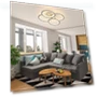 Превью Modern LED Ceiling Lights — Overhead Lighting, EIDISUNY