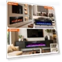 Thumbnail Ultra Thin Electric Fireplace — Electric Heating Solutions, BREEZEHEAT