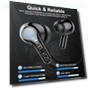 Thumbnail Wireless Earbuds with ENC Noise Cancelling Mic — In-Ear Headphones, BESNOOW