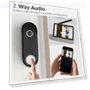 Thumbnail Wireless Smart Video Doorbell System — Kits, WISDOM VIEW