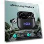 Thumbnail Bluetooth Headphones with LED Display — Audio Gear, ZINGBIRD