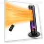 Thumbnail Ceramic Tower Space Heater with 3D Flame — Portable Heating Solutions, ETTFGUH