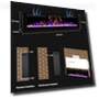 Thumbnail Electric Fireplace Wall Mounted and Recessed with Remote Control — Electric Heating Solutions, BETELNUT