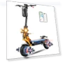 Thumbnail Electric Scooter with C-Shaped Absorber — Electric Self-Balancing Scooters, M YUME SCOOTER