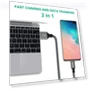 Thumbnail Fast Charging USB A to Type C Cable — Cables, etguuds