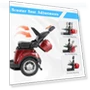 Thumbnail Heavy-Duty 4 Wheel Mobility Scooter — Mobility Scooters, Dvsripa
