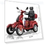 Thumbnail Heavy-Duty 4 Wheel Mobility Scooter — Mobility Scooters, Dvsripa