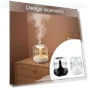 Thumbnail Quiet Bedroom Air Moisturizer Cool Humidifier with 7 Color Lighting — Air Moisturizers, Lupsty