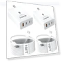 Thumbnail 100W USB C Charger Block with 10 FT Type C Cable — Charging Solutions, Shenzhen Xihuida Electronics Co., Ltd.