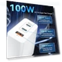 Thumbnail 100W USB C Charger Block with 10 FT Type C Cable — Charging Solutions, Shenzhen Xihuida Electronics Co., Ltd.