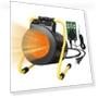 Превью 1500W Electrical Outdoor Heater with Thermostat — Heater Covers, EAGLE PEAK