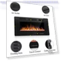 Thumbnail 36 Inch Electric Fireplace Insert — Electric Heating Solutions, Joy Pebble
