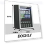 Thumbnail Beverage Refrigerator Cooler — Mini Fridges, DOGHLY