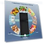 Thumbnail Compact Refrigerator with Freezer — Mini Fridges, rosmena