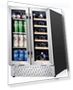 Thumbnail Dual Zone Wine and Beverage Refrigerator — Drink Coolers, Tylza