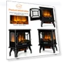 Превью Electric Fireplace Stove — Portable Electric Heaters, COSTWAY