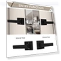 Thumbnail Entry Door Lever with Lock and Key — Deadbolts, Probrico