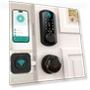 Thumbnail Keyless Entry Door Lock Deadbolt with Handle Set — Deadbolts, hornbill