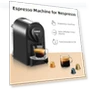 Thumbnail Mini Espresso Machine for Nespresso Original Capsules — Single-Cup Coffee Makers, CHULUX