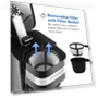 Thumbnail Personal Single-Serve Compact Coffee Maker — Single-Cup Coffee Makers, Elite Gourmet