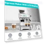 Thumbnail Professional Espresso Machine with Grinder and Milk Frother — Coffee & Espresso Combos, CASABREWS