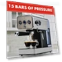 Thumbnail Semi-Automatic 15-Bar Pro Espresso Machine with Milk Frother Steam Wand — Espresso Machines, Emeril Lagasse