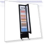 Thumbnail Slim Single Glass Door Beverage Refrigerator — Showcase Coolers, NAFCOOL