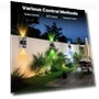 Thumbnail Smart Color Changing Outdoor Wall Sconce — Garden Illumination, futxnziey