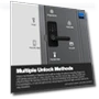 Thumbnail Smart Lever Lock with Fingerprint, Keypad, IC Card and App Control — Smart Home Security, YoLink
