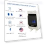 Thumbnail Ventless Dual Fuel Blue Flame Space Heater — Portable Propane Heaters, ProCom