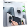 Thumbnail Wireless Doorbell with 3 Receivers 2 Push Buttons — Kits, SECRUI