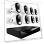 Thumbnail 2-Way Audio 12 Channel DVR Video Home Security Camera System — Complete Surveillance Systems, Night Owl
