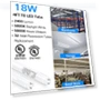 Thumbnail 20 Pack 4FT LED T8 Hybrid Light Tube — Ballasts, Hykolity