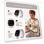 Thumbnail Advanced Health and Fitness Smartwatch — Smartwatches, Fitbit