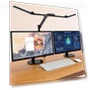 Thumbnail LED Desk Lamp with Clamp — Study & Desk Lighting, Micomlan