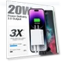 Превью 3Pack 20W Dual Port USB C Wall Charger — Chargers, DelTucci