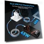 Thumbnail 45W Dual USB C Fast Charger Block with 10FT Cable — Cables, Shenzhen Xihuida Electronics Co., Ltd.