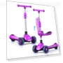 Превью Adjustable Height Kids Kick Scooter with Removable Seat — Balance Bikes, EVLIQUIL