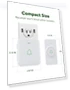 Thumbnail Mini Waterproof Wireless Doorbell — Kits, AVANTEK