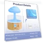 Превью Rain Cloud Humidifier — Air Moisturizers, Foyucool
