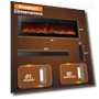 Превью 50" Recessed & Wall Mounted Electric Fireplace — Electric Heating Solutions, Breezestival