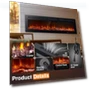 Превью 50" Recessed & Wall Mounted Electric Fireplace — Electric Heating Solutions, Breezestival
