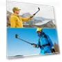 Thumbnail Action Camera Extension Tripod Selfie Stick Stand — Adventure & Sports Cameras, PULUZ