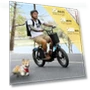 Превью Electric Scooter with Adjustable Seat and Detachable Basket — Electric Self-Balancing Scooters, Caroma
